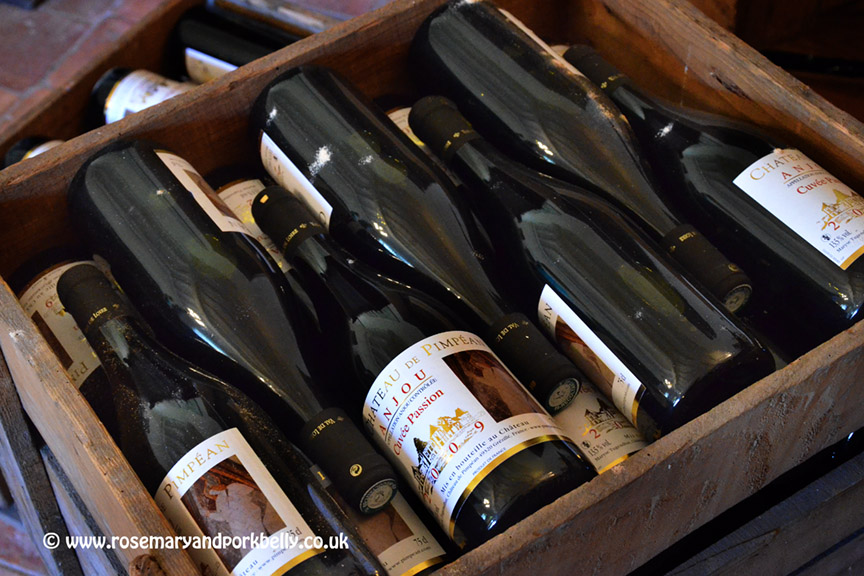 Wine from Chatêau de Pimpéan - Anjou France