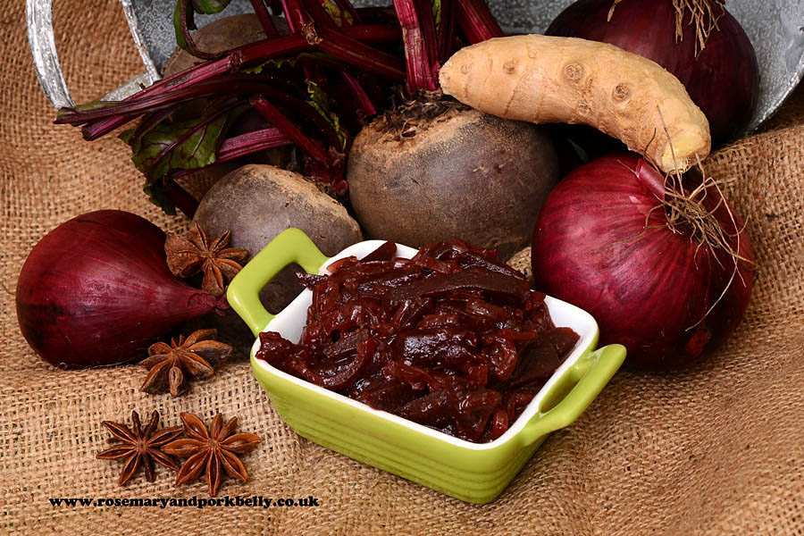 Homemade beetroot marmalade