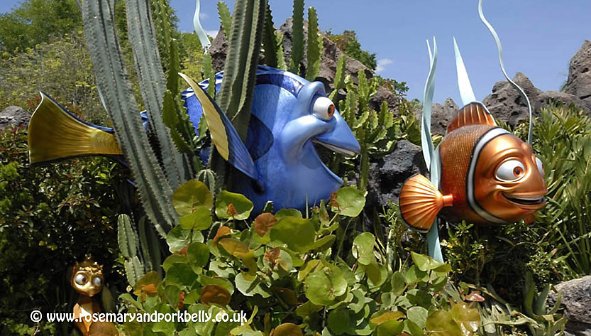 Nemo and Dory - Disney Epcot Florida
