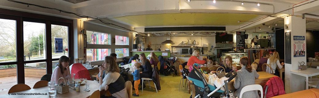Inside the Hill Station Café