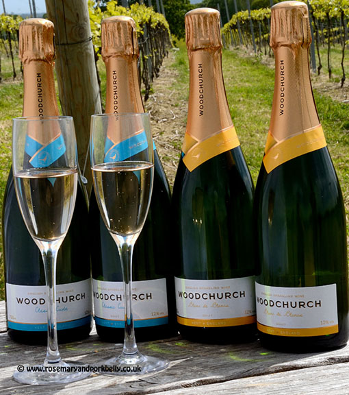 Classic Cuvée and Blanc de Blanc from Woodchurch vineyard