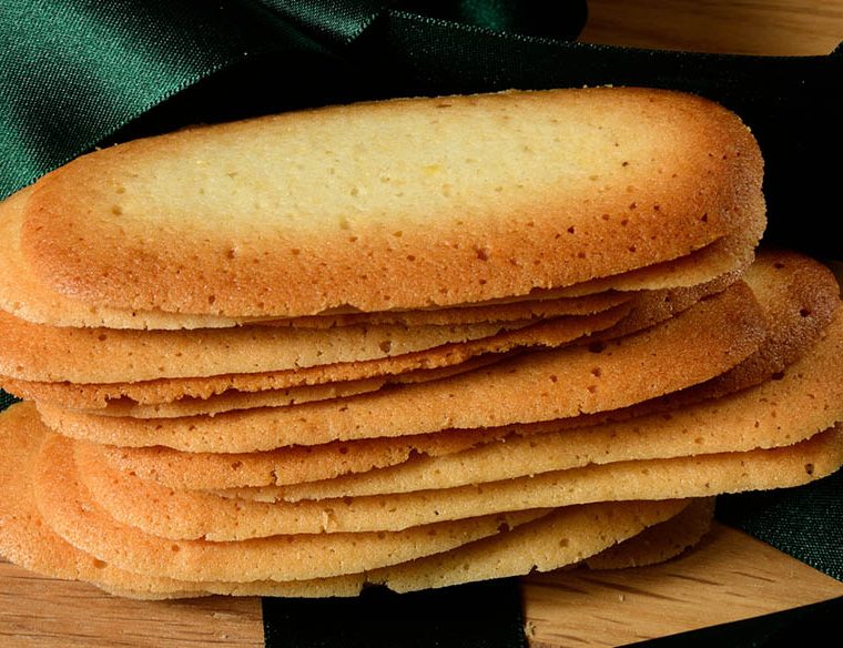 Langues de chat biscuits Philip Harben