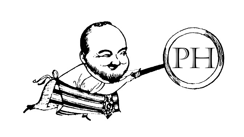 Philip Harben cartoon from his 1955 book Cookery Encyclopaedia