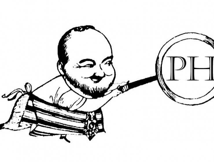 Philip Harben cartoon from his 1955 book Cookery Encyclopaedia