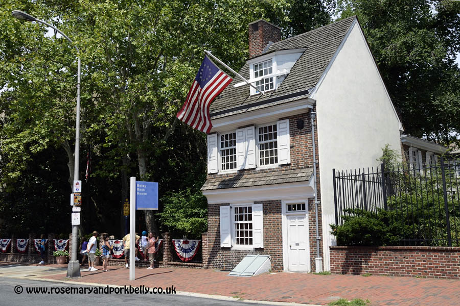 Betsy Ross House exterior Philadelphia Pennsylvania USA