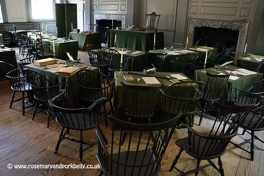 Independence Hall Assembly Room Philadelphia Pennsylvania USA