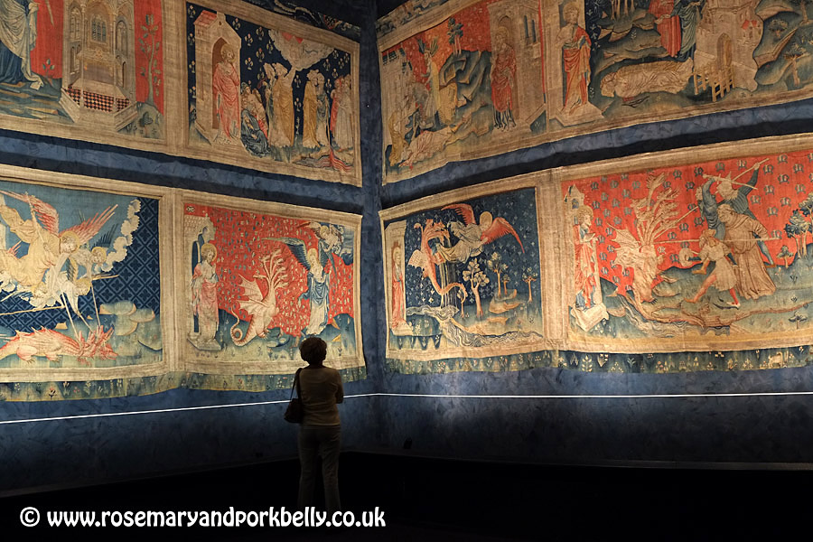 Apocalypse Tapestry Angers, Maine-et-Loire, France