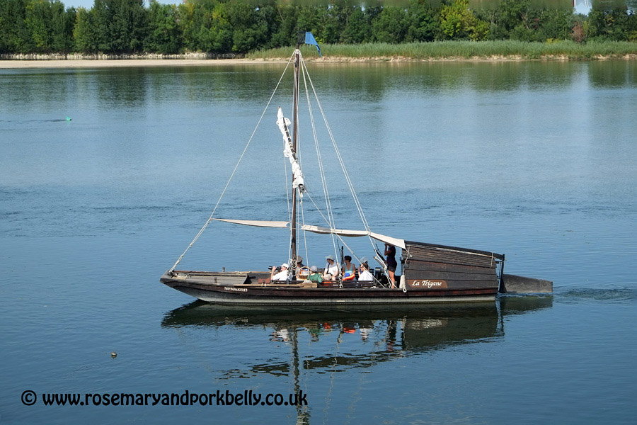 Loire boat trip Le Thoureil Anjou-France