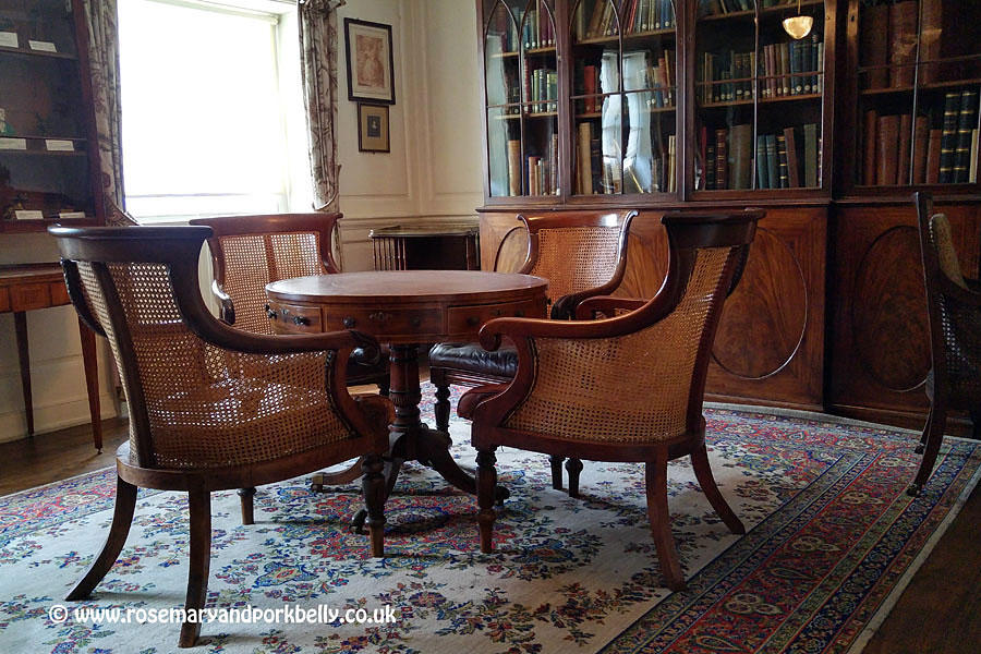 Library formerly the Blue room - Preston Manor Brighton