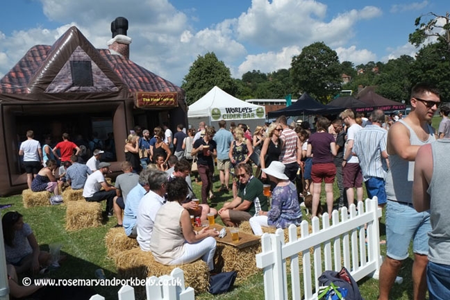 Inflatable pub - Cheese and Chilli Festival Guildford