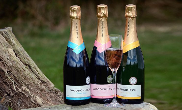 Award winning English sparkling wine - Woodchurch vineyard Kent