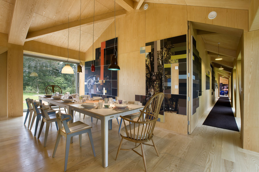 Balancing Barn interior - Walberswick Suffolk