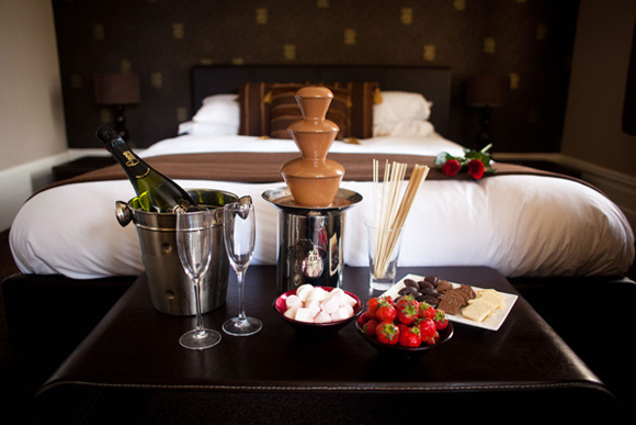 Bedroom at the Chocolate Boutique Hotel Bournemouth