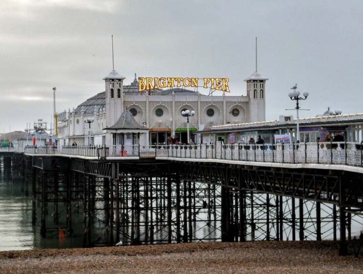 Brighton Palace Pier Brighton East Sussex UK