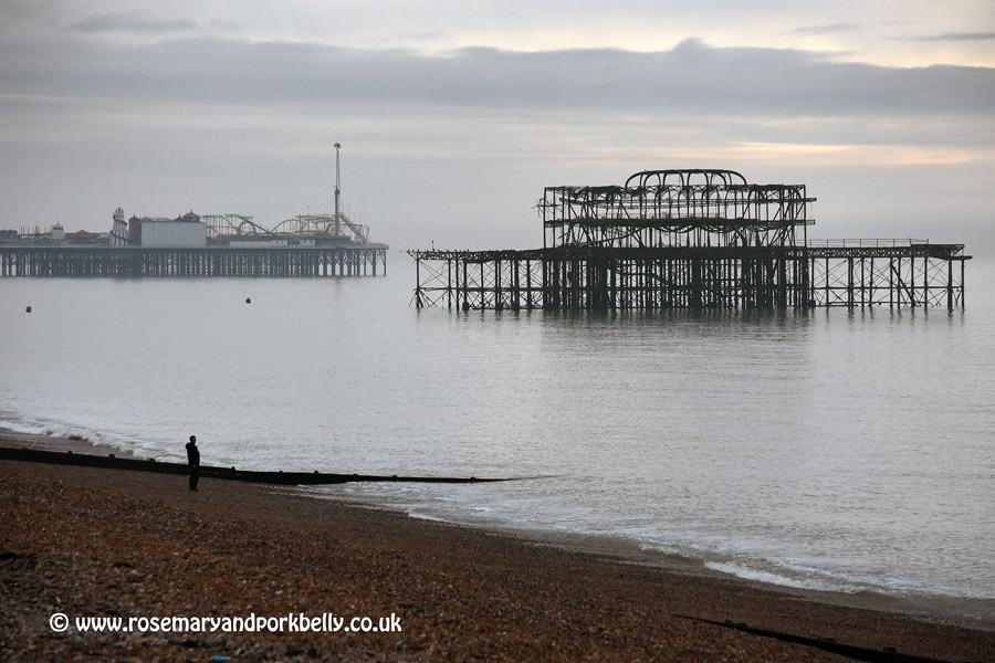 Brighton's piers - Brighton East Sussex