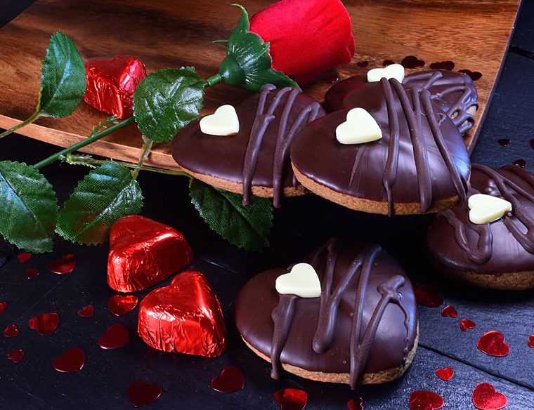 Gingerbread hearts recipe