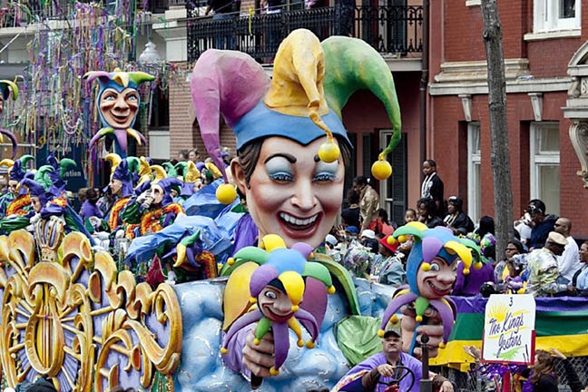 Mardi Gras Parade, New Orleans, Louisiana USA