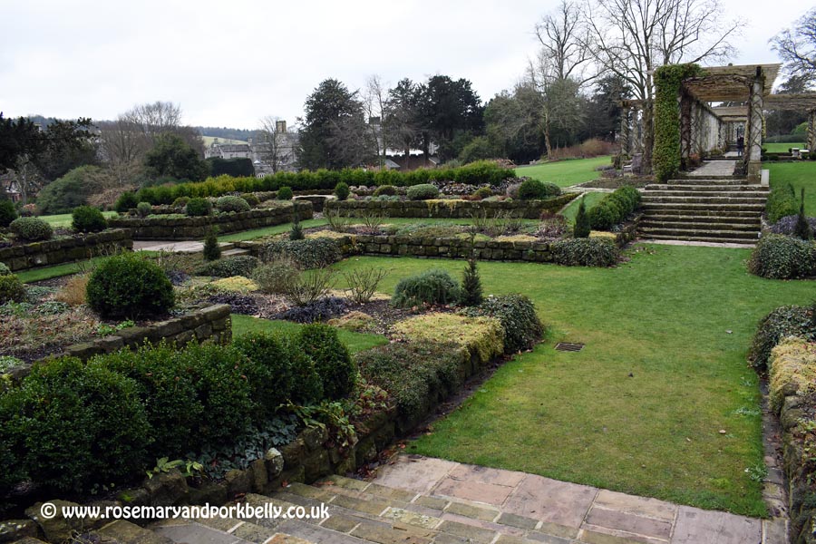 Sunken Garden - West Dean Gardens West Sussex