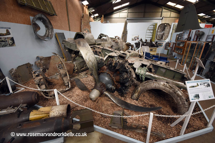Aircraft wreckage - Wings Museum