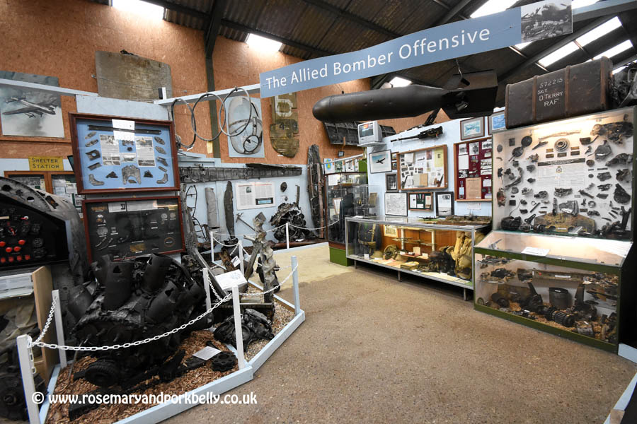 Allied Bomber section - Wings Museum