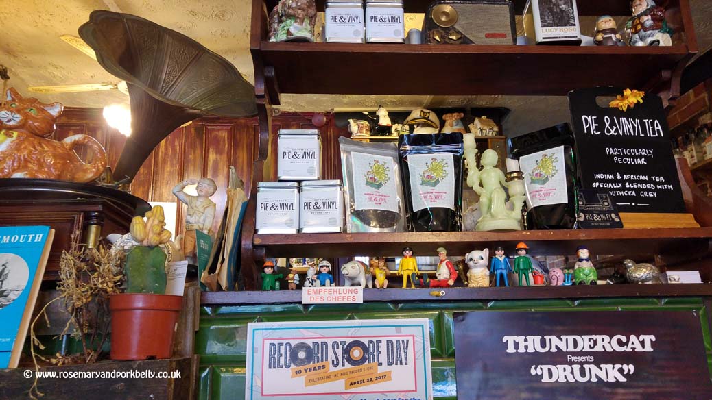 Tea and tiny things - Pie and Vinyl café Southsea, Portsmouth