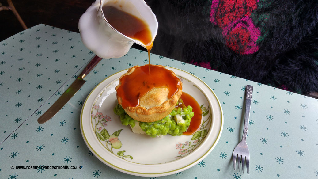 The Super Furry Animals vegan pie - Pie and Vinyl café Portsmouth