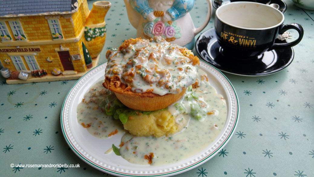 Thee Oh Sea's pie - Pie and Vinyl Southsea, Portsmouth