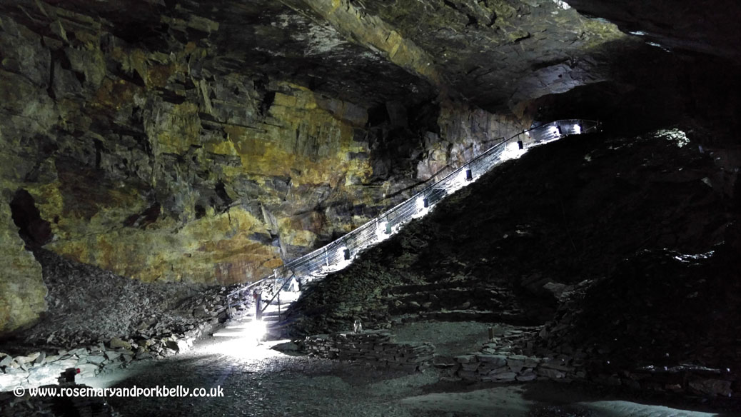 Slate Mine - Carnglaze Caverns Cornwall