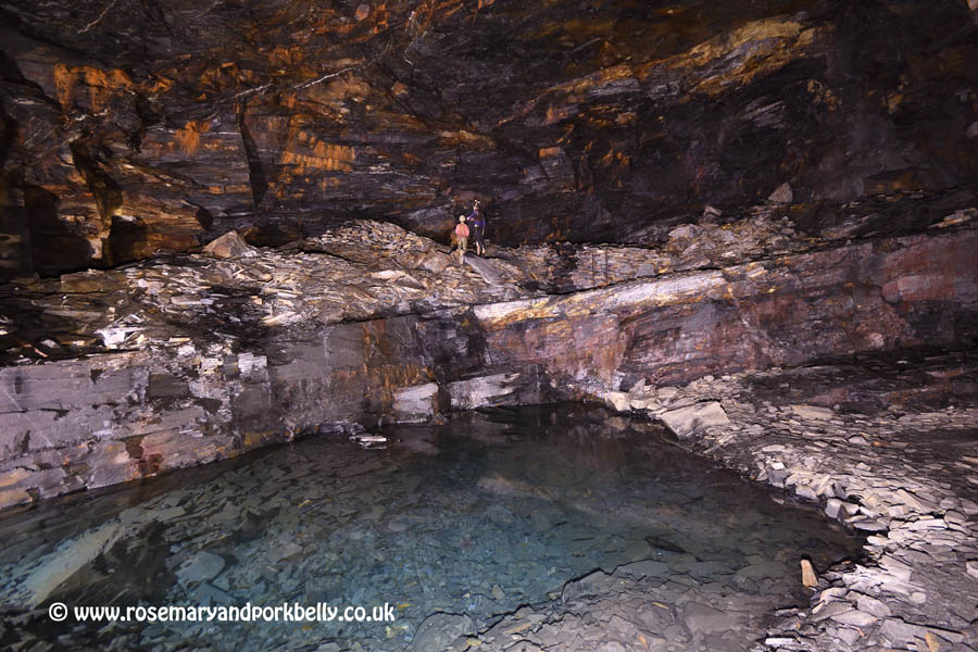 Small pool - Carnglaze Caverns Cornwall