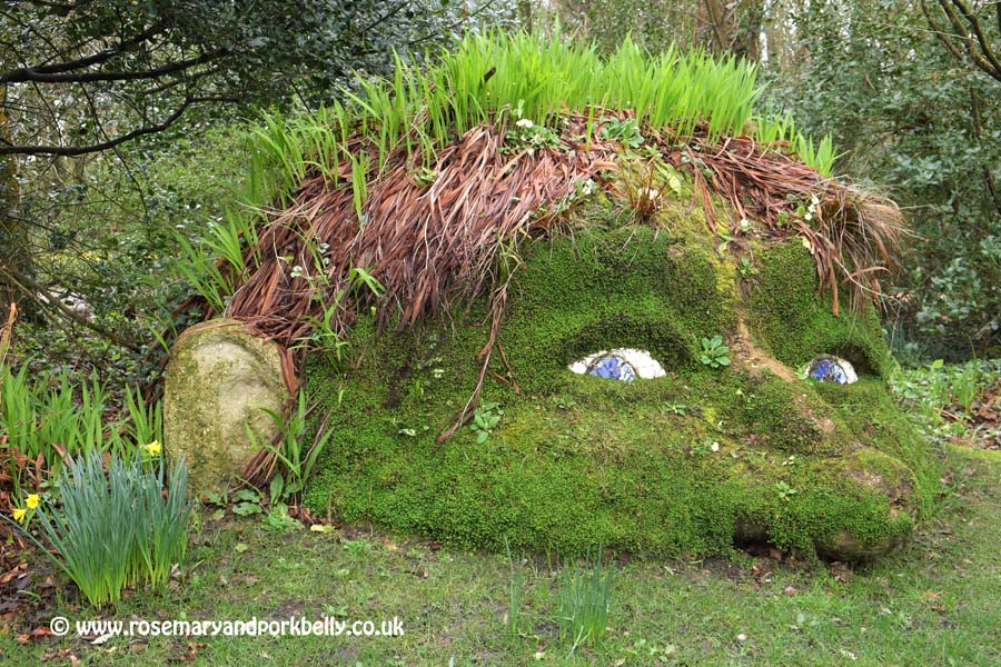 The Giants Head - Lost Gardens of Heligan Cornwall
