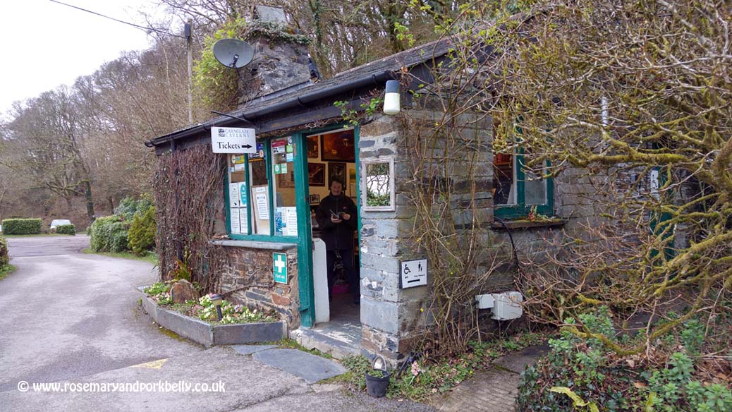 Ticket Office - Carnglaze Caverns Cornwall