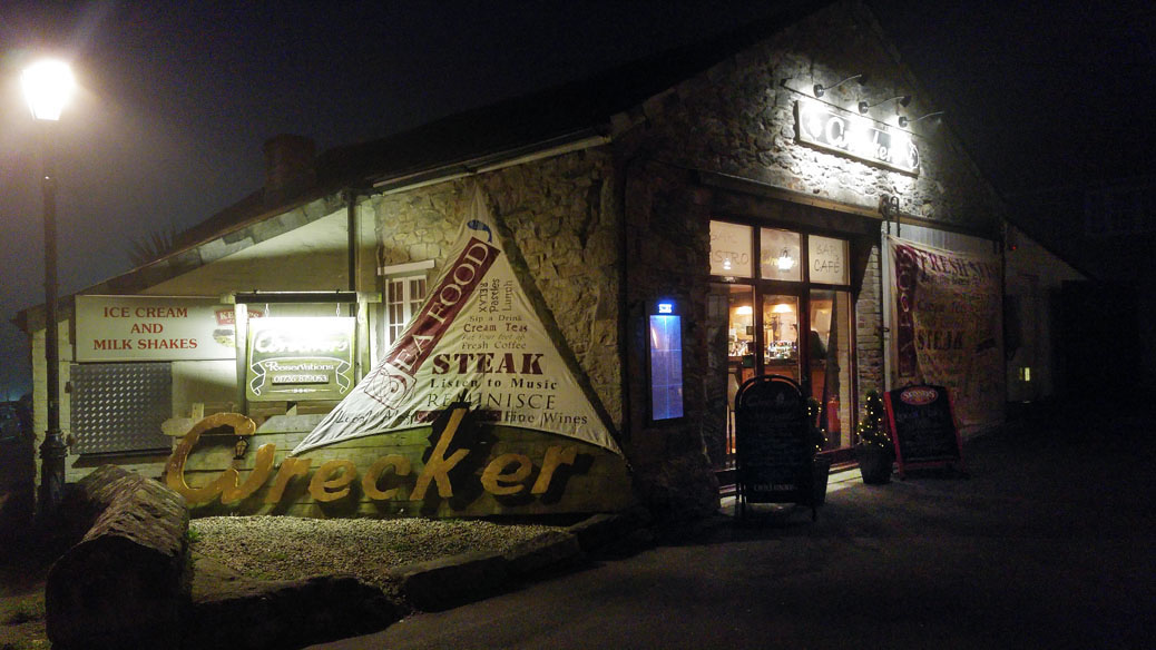 Wreckers restaurant - Charlestown Cornwall