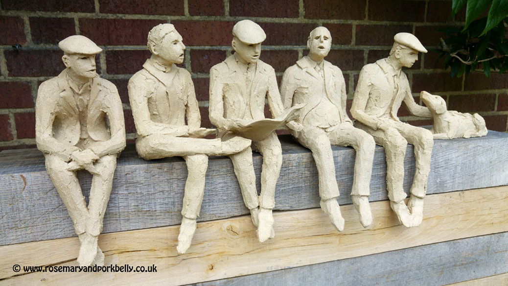 Talking Cobblers - Surrey Sculpture Society's trail of outdoor artwork, R H S Wisley