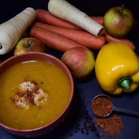 Apple and parsnip soup © rosemaryandporkbelly.co.uk