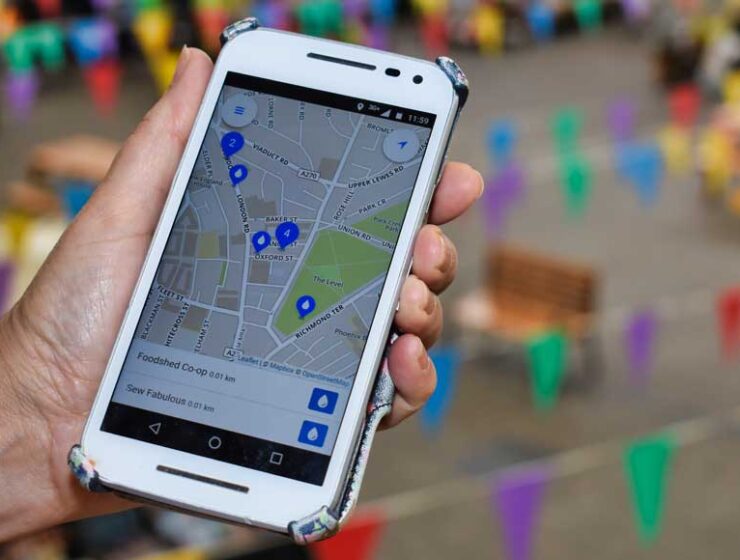 Brighton and Hove refill app ©rosemaryandporkbelly