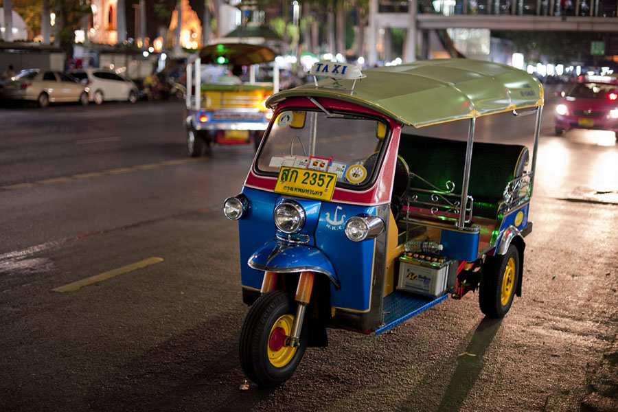 Tuk Tuk (Taxi) - Bangkok Thailand