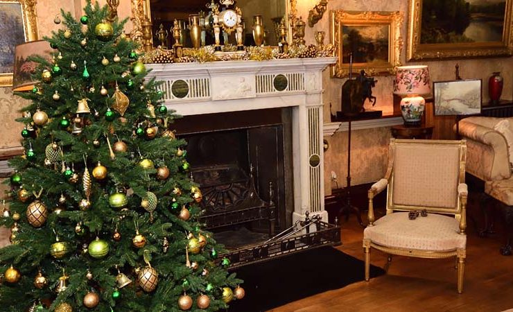 Christmas tree at Preston Manor Brighton