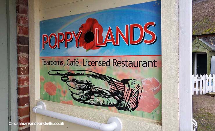 Poppylands WW2 tearooms and restaurant, Horsey Norfolk © rosemaryandporkbelly