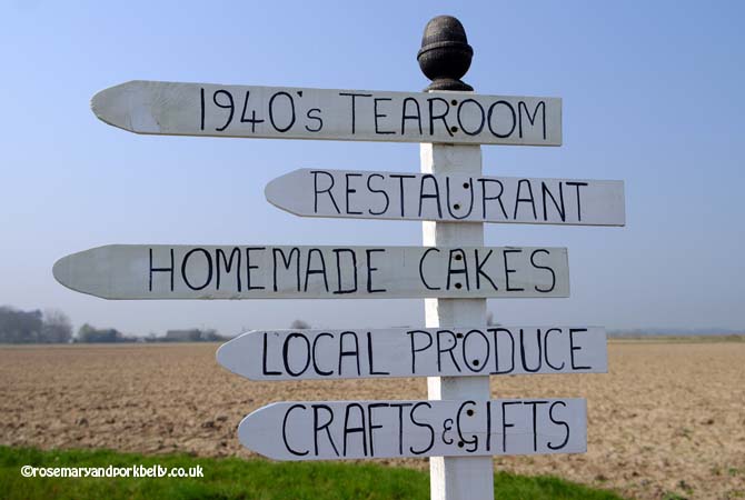 Poppylands' signs Horsey Norfolk © rosemaryandporkbelly.co.uk