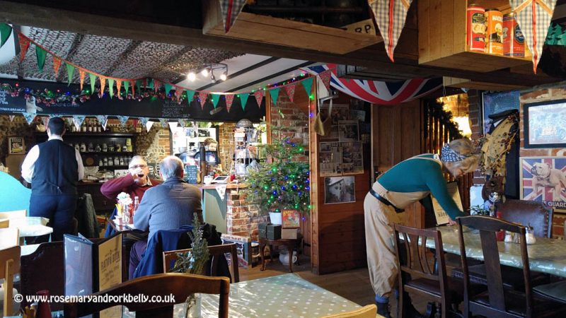 The downstairs restaurant - Poppylands Horsey Norfolk