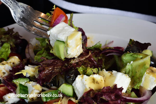 Greek salad - Palm Court Restaurant Brighton Palace Pier