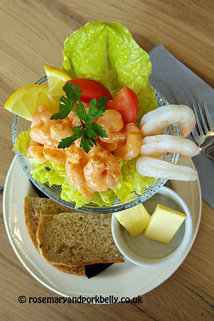 Prawn Cocktail from the Palm Court restaurant menu - Brighton Palace Pier