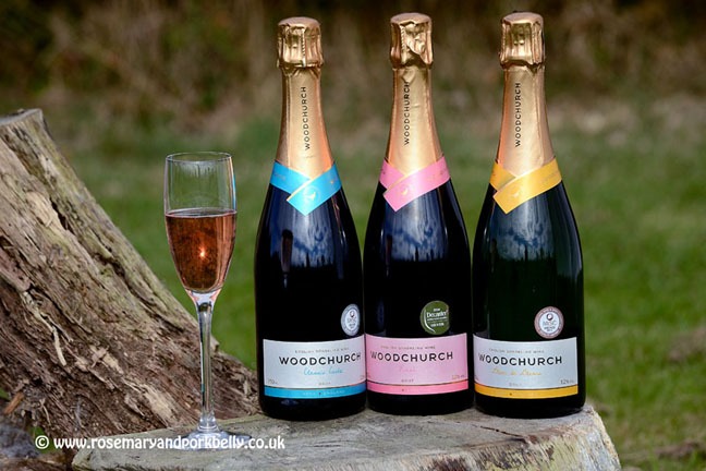 Classic Cuvée, Rosé and Blanc de Blancs - Woodchurch Vineyard