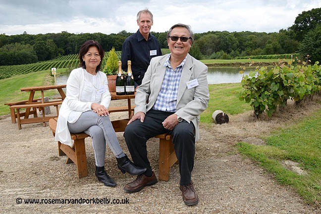 Sutherland with Joyce and Barry Tay - Bluebell Vineyard