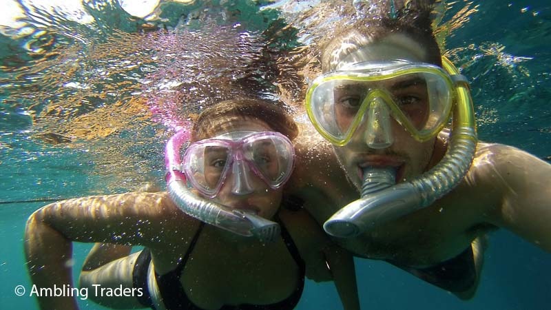 snorkelling in the Philippines, November 2015