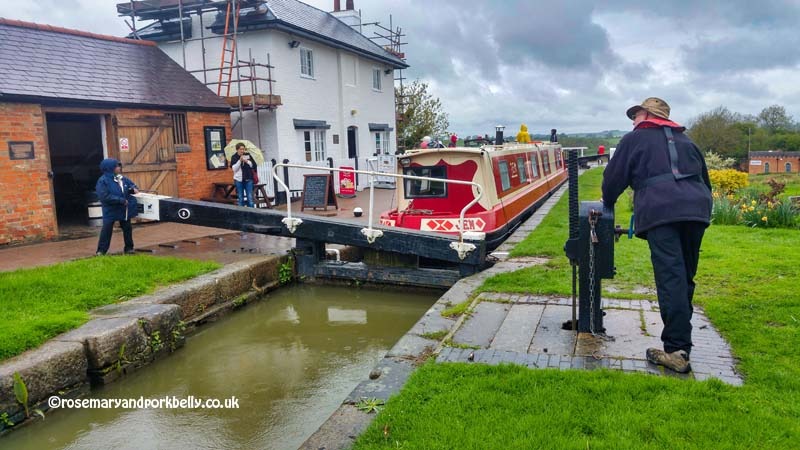 Foxton Locks Top Lock Grand Union Canal Leicestershire