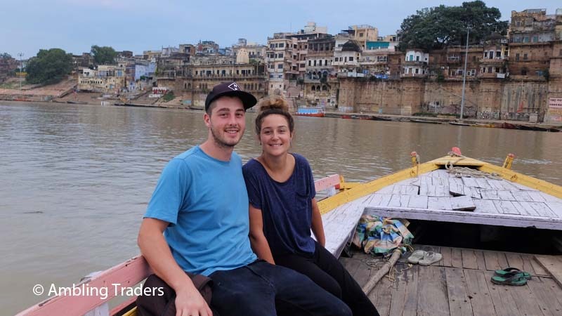 Sunrise boat trip in Varanasi, September 2017