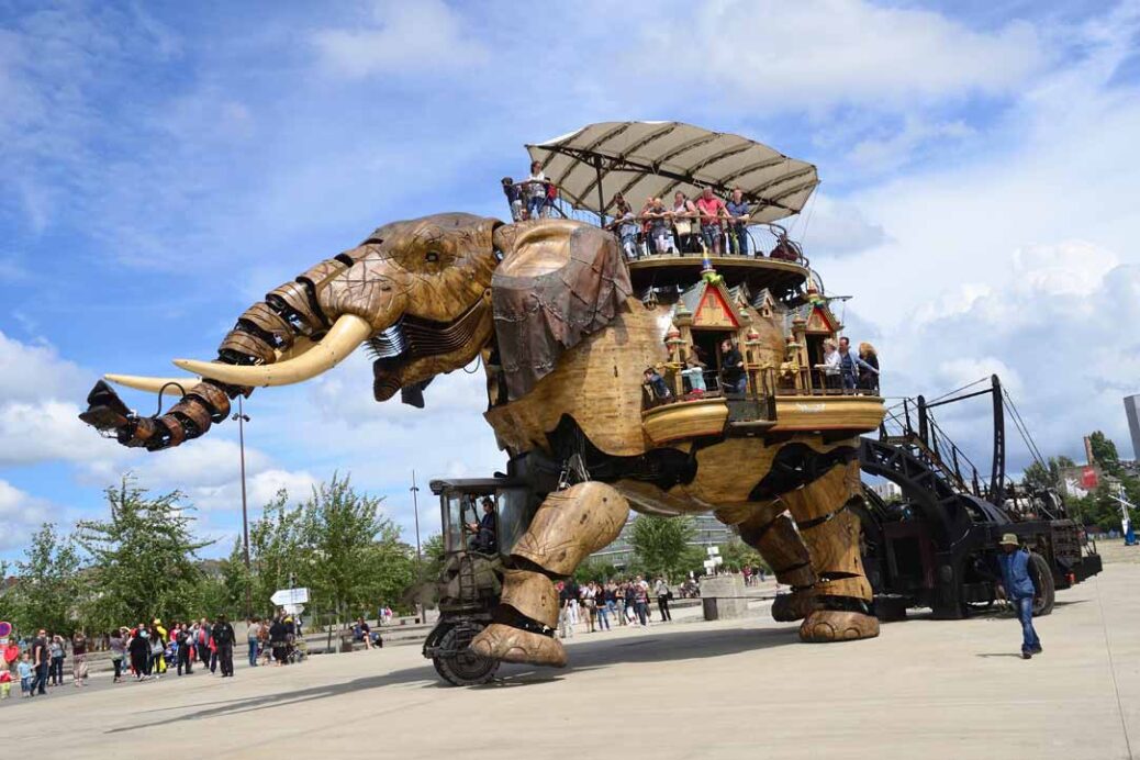 Le Grand Éléphant at Les Machines de Lîle Nantes France