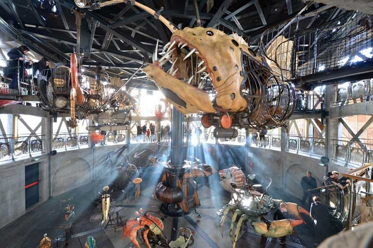 The Carousel of the Marine Worlds Les Machines de L’ile, Nantes France © Jean-Dominique Billaud, LVAN