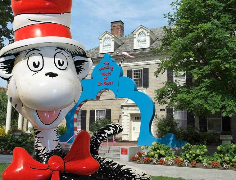 Cat in The Hat and Dr Seuss Museum Springfield Massachusetts USA